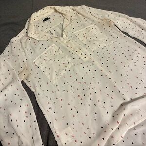 Ann Taylor women’s blouse patterned - size S